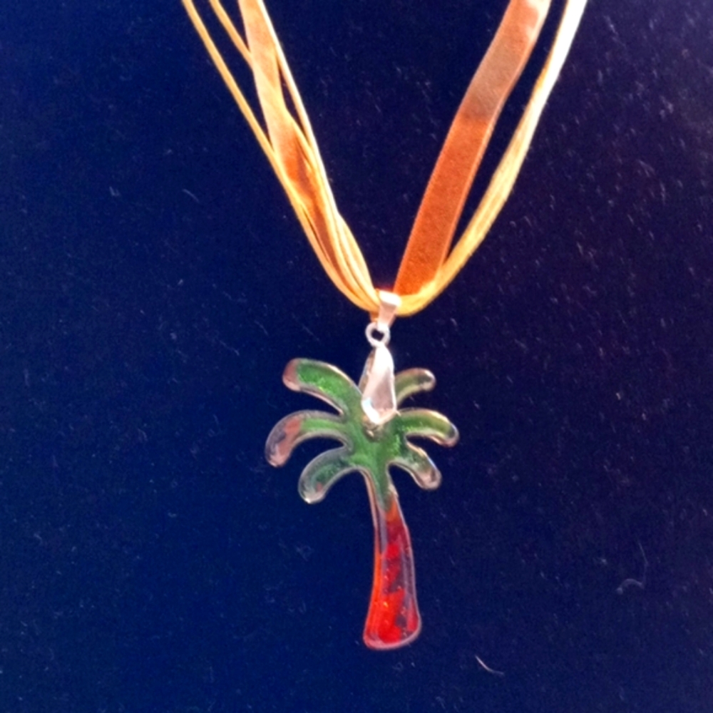 Palm Tree Necklace